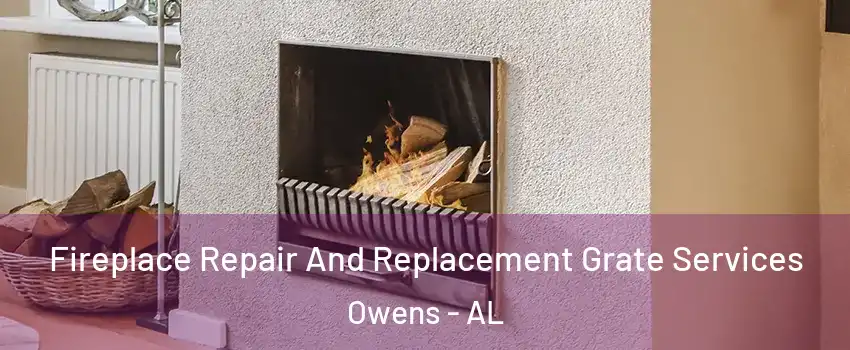 Fireplace Repair And Replacement Grate Services Owens - AL