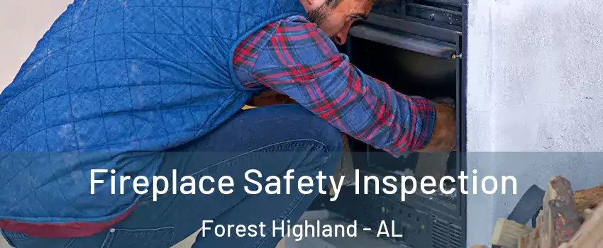 Fireplace Safety Inspection Forest Highland - AL