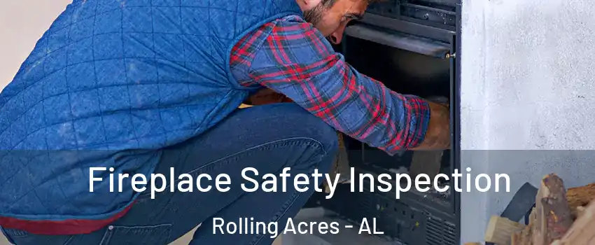Fireplace Safety Inspection Rolling Acres - AL
