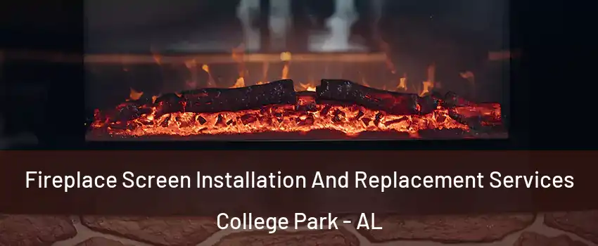 Fireplace Screen Installation And Replacement Services College Park - AL