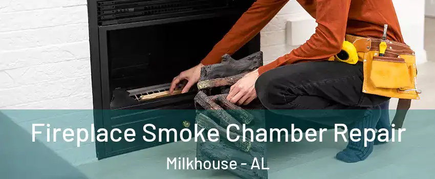 Fireplace Smoke Chamber Repair Milkhouse - AL