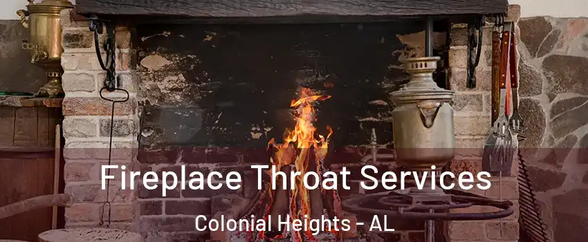 Fireplace Throat Services Colonial Heights - AL