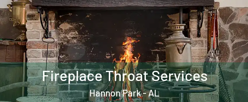 Fireplace Throat Services Hannon Park - AL