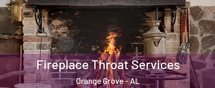 Fireplace Throat Services Orange Grove - AL