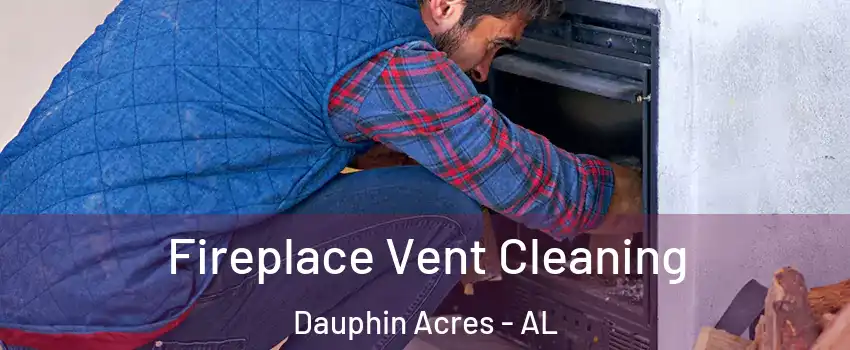 Fireplace Vent Cleaning Dauphin Acres - AL