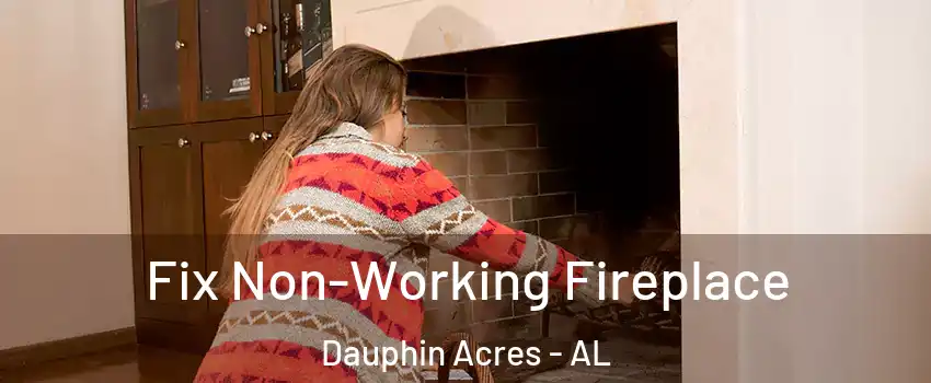 Fix Non-Working Fireplace Dauphin Acres - AL