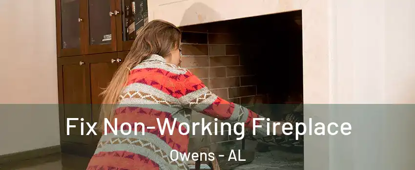 Fix Non-Working Fireplace Owens - AL