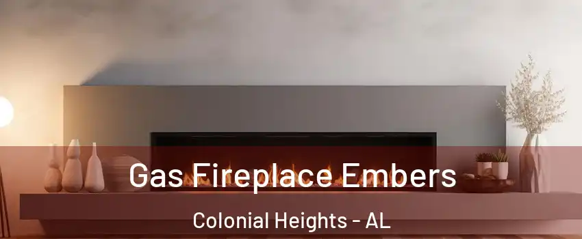 Gas Fireplace Embers Colonial Heights - AL