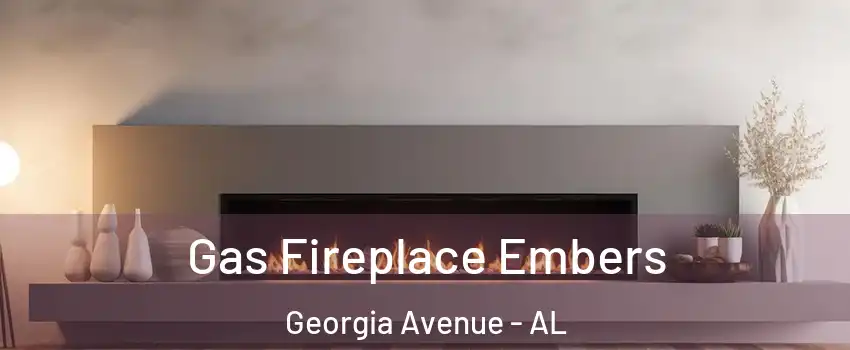 Gas Fireplace Embers Georgia Avenue - AL
