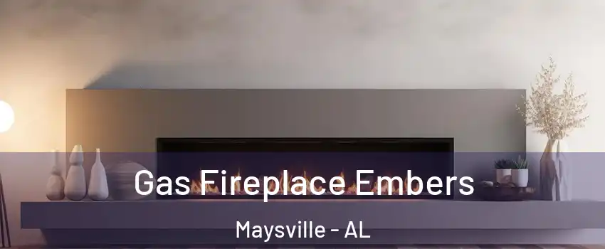Gas Fireplace Embers Maysville - AL