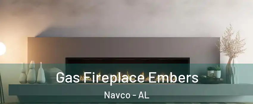 Gas Fireplace Embers Navco - AL
