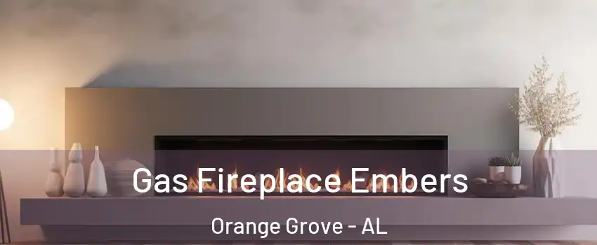 Gas Fireplace Embers Orange Grove - AL