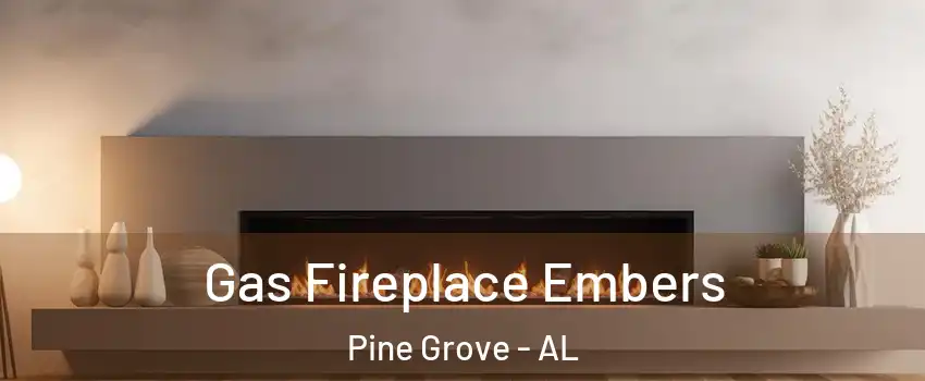 Gas Fireplace Embers Pine Grove - AL