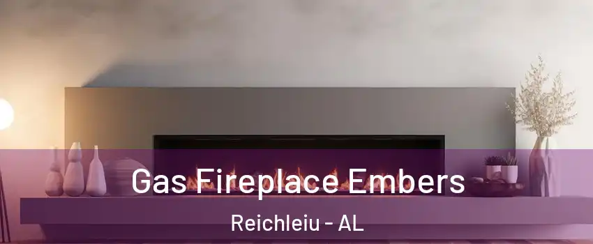 Gas Fireplace Embers Reichleiu - AL