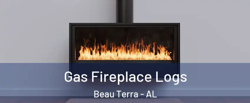 Gas Fireplace Logs Beau Terra - AL