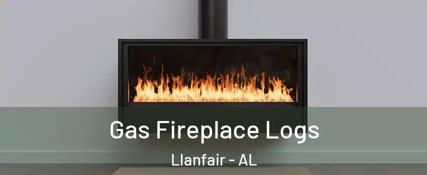Gas Fireplace Logs Llanfair - AL
