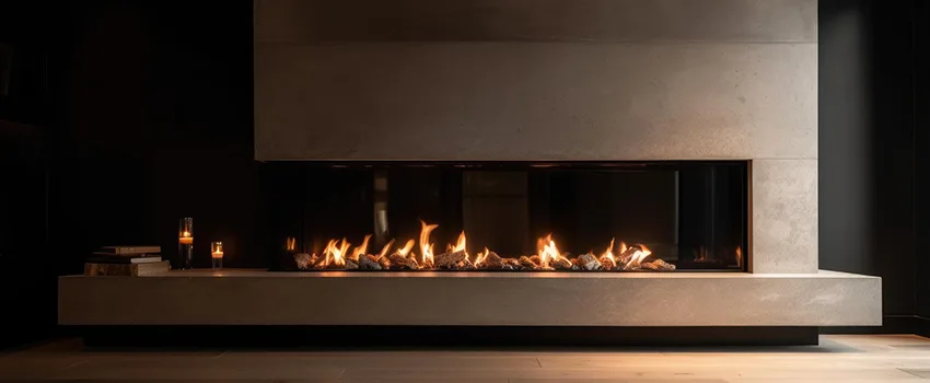Gas Fireplace Ember Bed Design Services in Forest Hill, Alabama