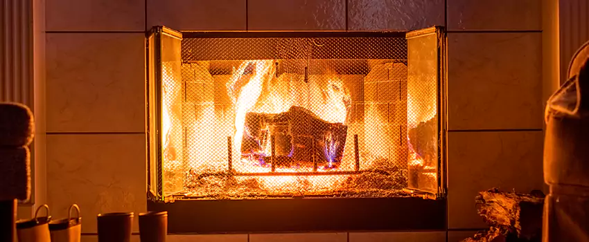 Mendota Hearth Landscape Fireplace Installation in Baltimore, Alabama