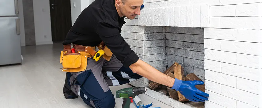 Fireplace Damaged Damper Frame Repair Services in Baltimore, Alabama