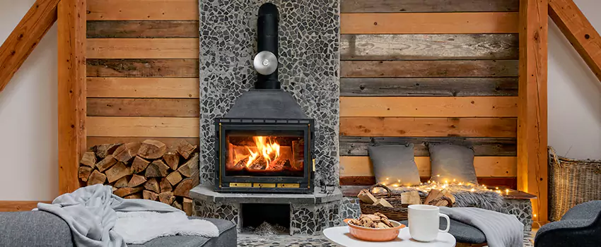 Thelin Hearth Products Direct Vent Gas Stove Fireplace Inspection in Forest Hill, Alabama