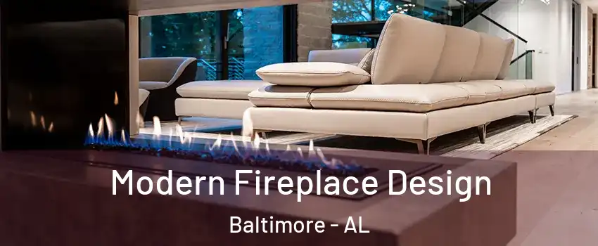 Modern Fireplace Design Baltimore - AL