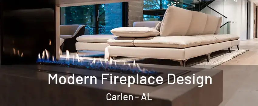 Modern Fireplace Design Carlen - AL
