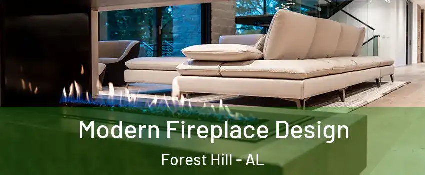 Modern Fireplace Design Forest Hill - AL