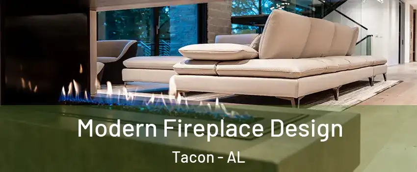 Modern Fireplace Design Tacon - AL