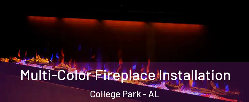 Multi-Color Fireplace Installation College Park - AL