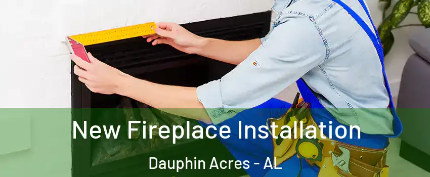 New Fireplace Installation Dauphin Acres - AL