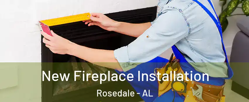 New Fireplace Installation Rosedale - AL