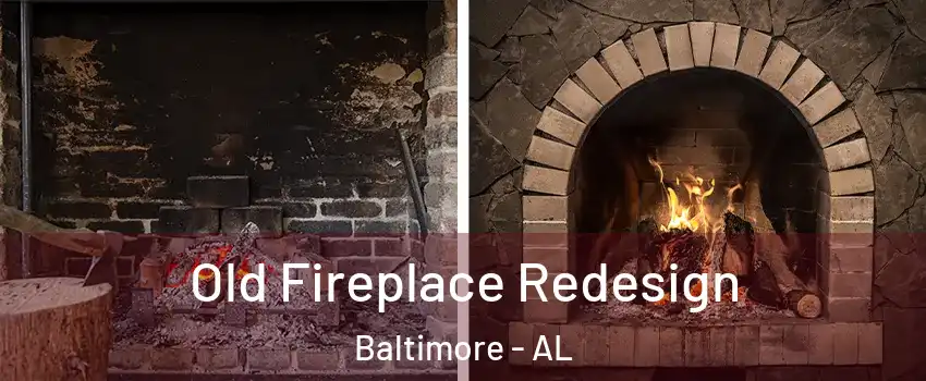 Old Fireplace Redesign Baltimore - AL