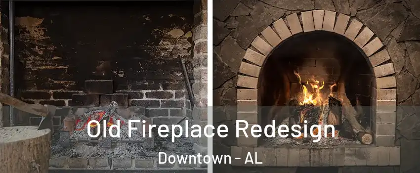 Old Fireplace Redesign Downtown - AL