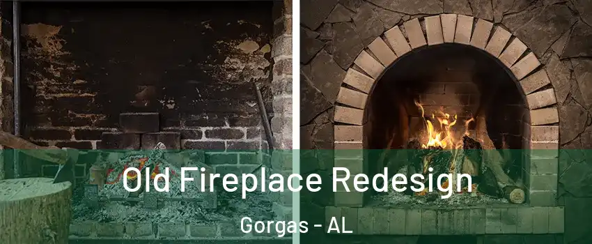 Old Fireplace Redesign Gorgas - AL