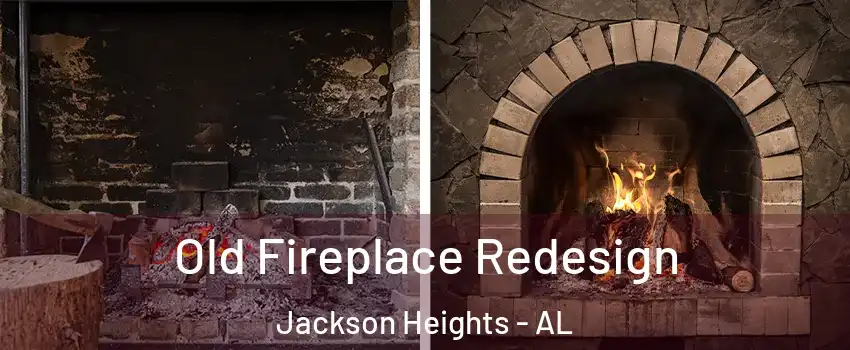 Old Fireplace Redesign Jackson Heights - AL