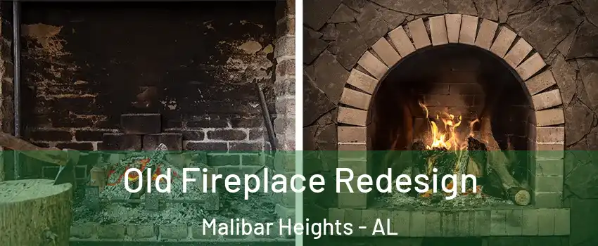 Old Fireplace Redesign Malibar Heights - AL