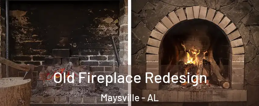 Old Fireplace Redesign Maysville - AL
