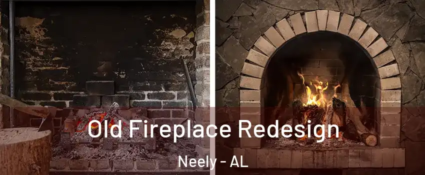 Old Fireplace Redesign Neely - AL