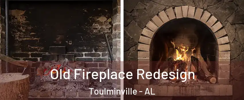 Old Fireplace Redesign Toulminville - AL