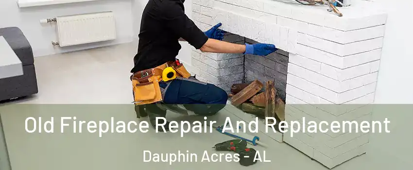 Old Fireplace Repair And Replacement Dauphin Acres - AL