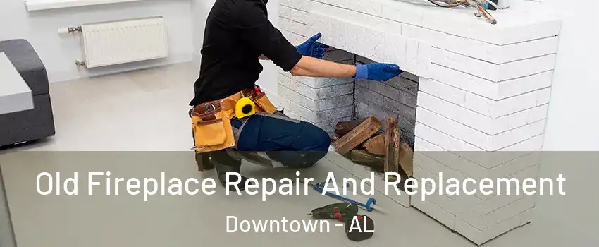 Old Fireplace Repair And Replacement Downtown - AL
