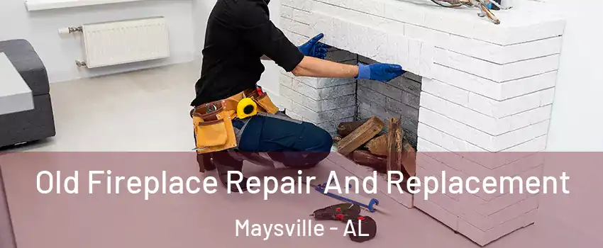 Old Fireplace Repair And Replacement Maysville - AL