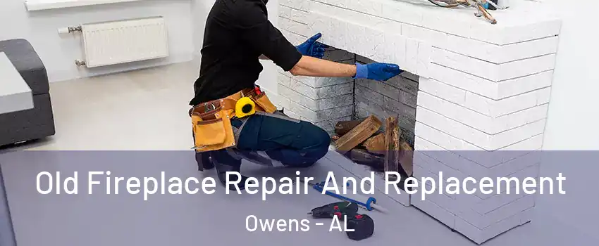Old Fireplace Repair And Replacement Owens - AL