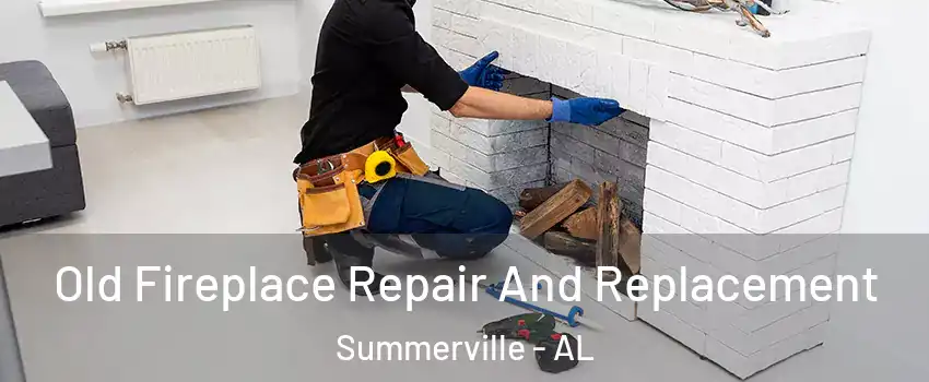Old Fireplace Repair And Replacement Summerville - AL