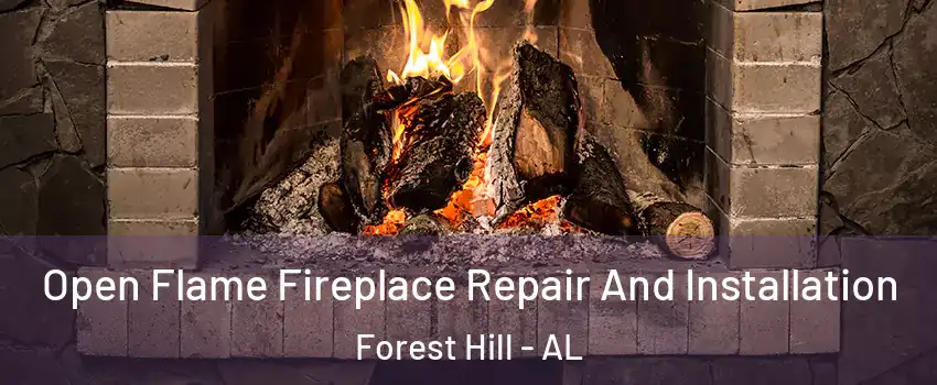Open Flame Fireplace Repair And Installation Forest Hill - AL