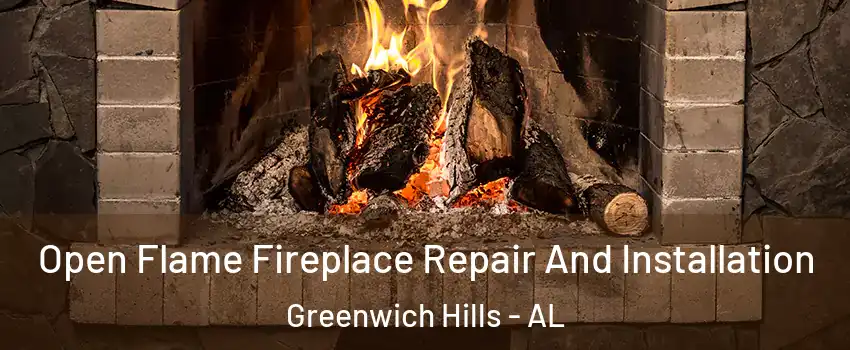 Open Flame Fireplace Repair And Installation Greenwich Hills - AL
