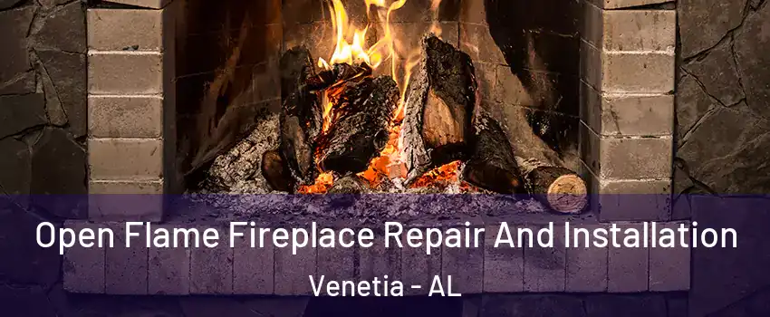Open Flame Fireplace Repair And Installation Venetia - AL