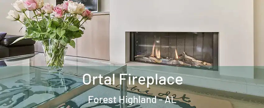 Ortal Fireplace Forest Highland - AL
