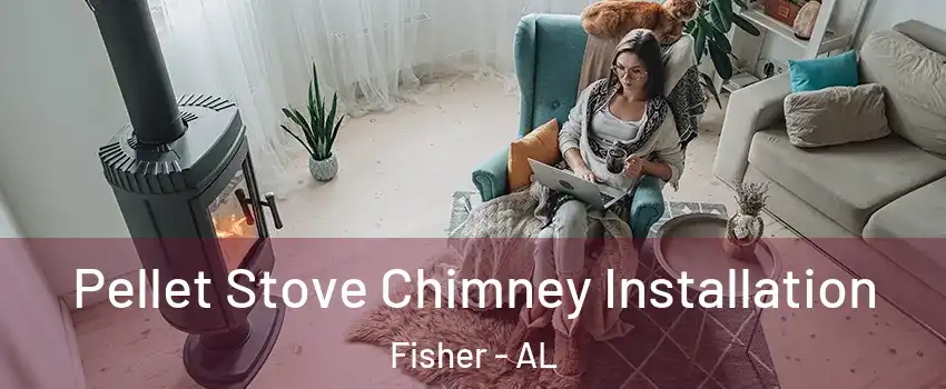 Pellet Stove Chimney Installation Fisher - AL