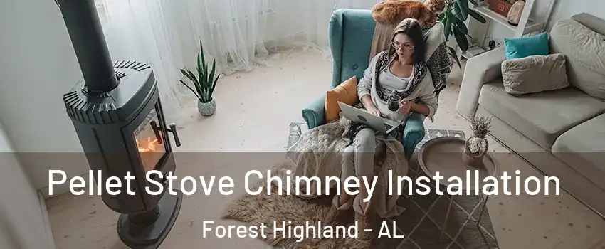 Pellet Stove Chimney Installation Forest Highland - AL
